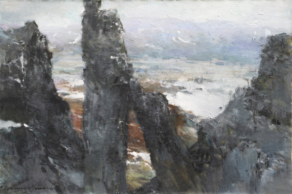 «Стражи Севера». Холст, масло. 60*90 см. 2017 г.